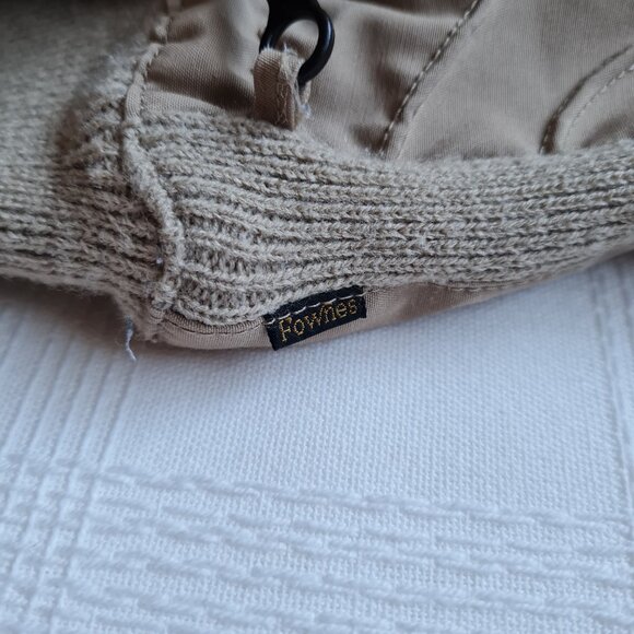 Winter Gloves Vintage Fownes Men's Large Insulated Thinsulate - Picture 5 of 6